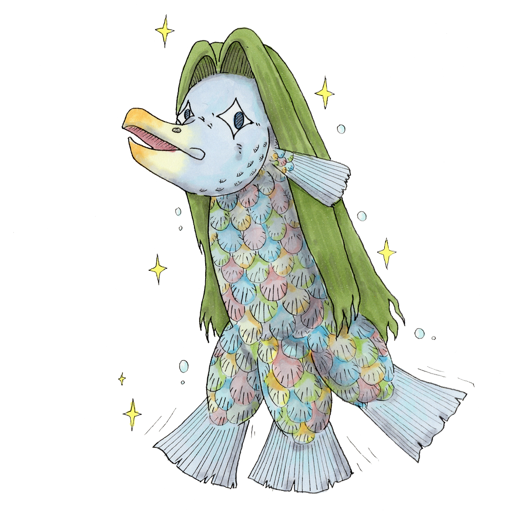 アマビヱのイラスト