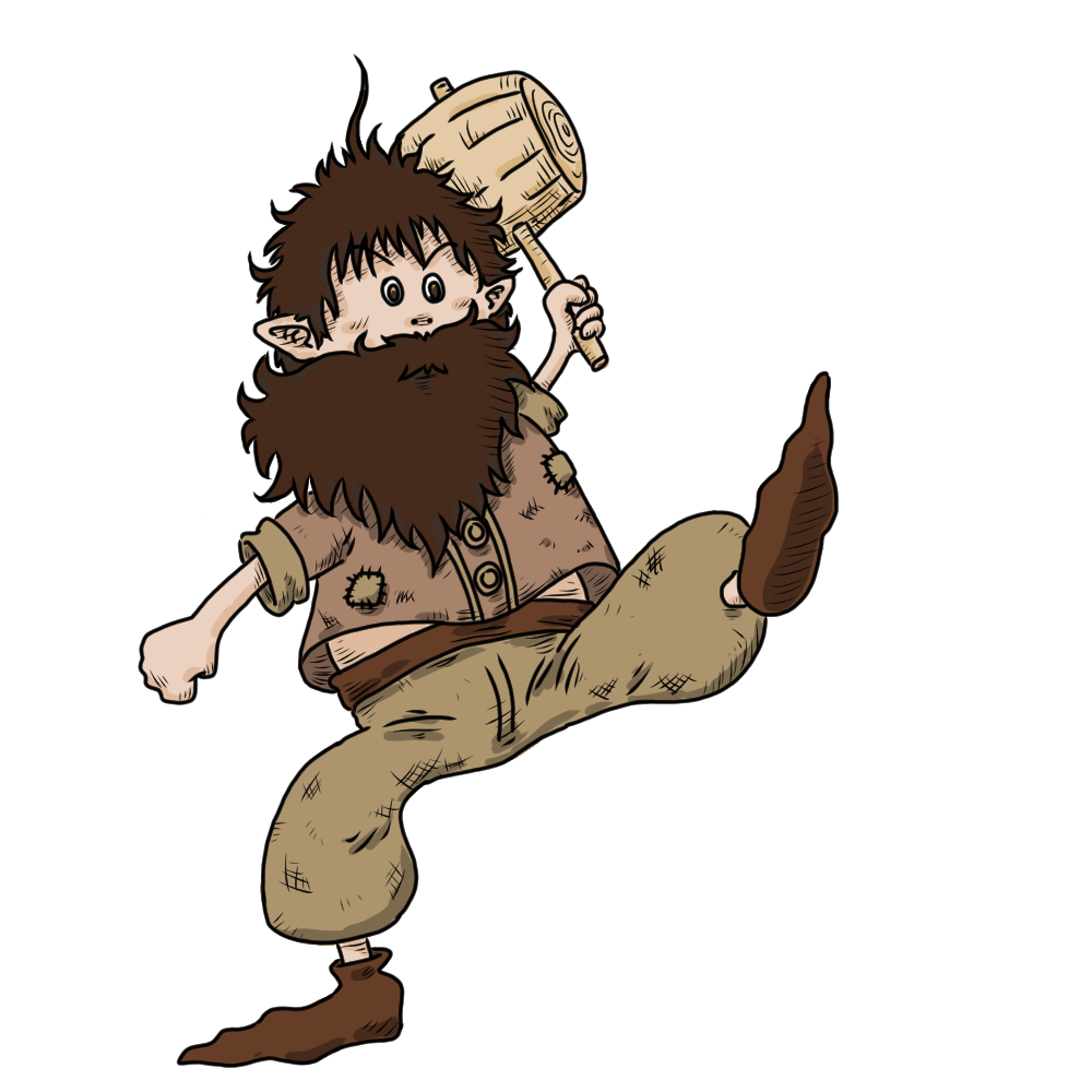 ブラウニーのイラスト