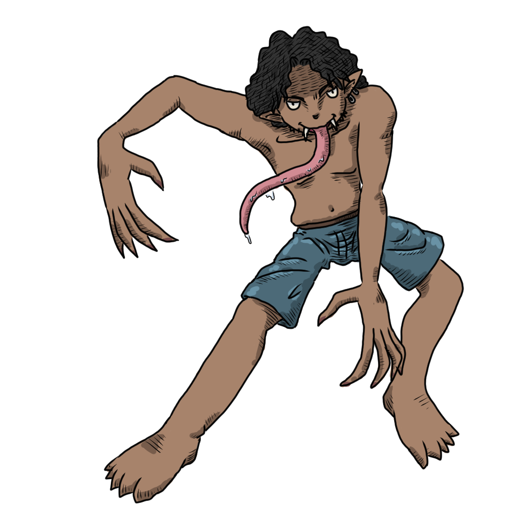 ブサウのイラスト