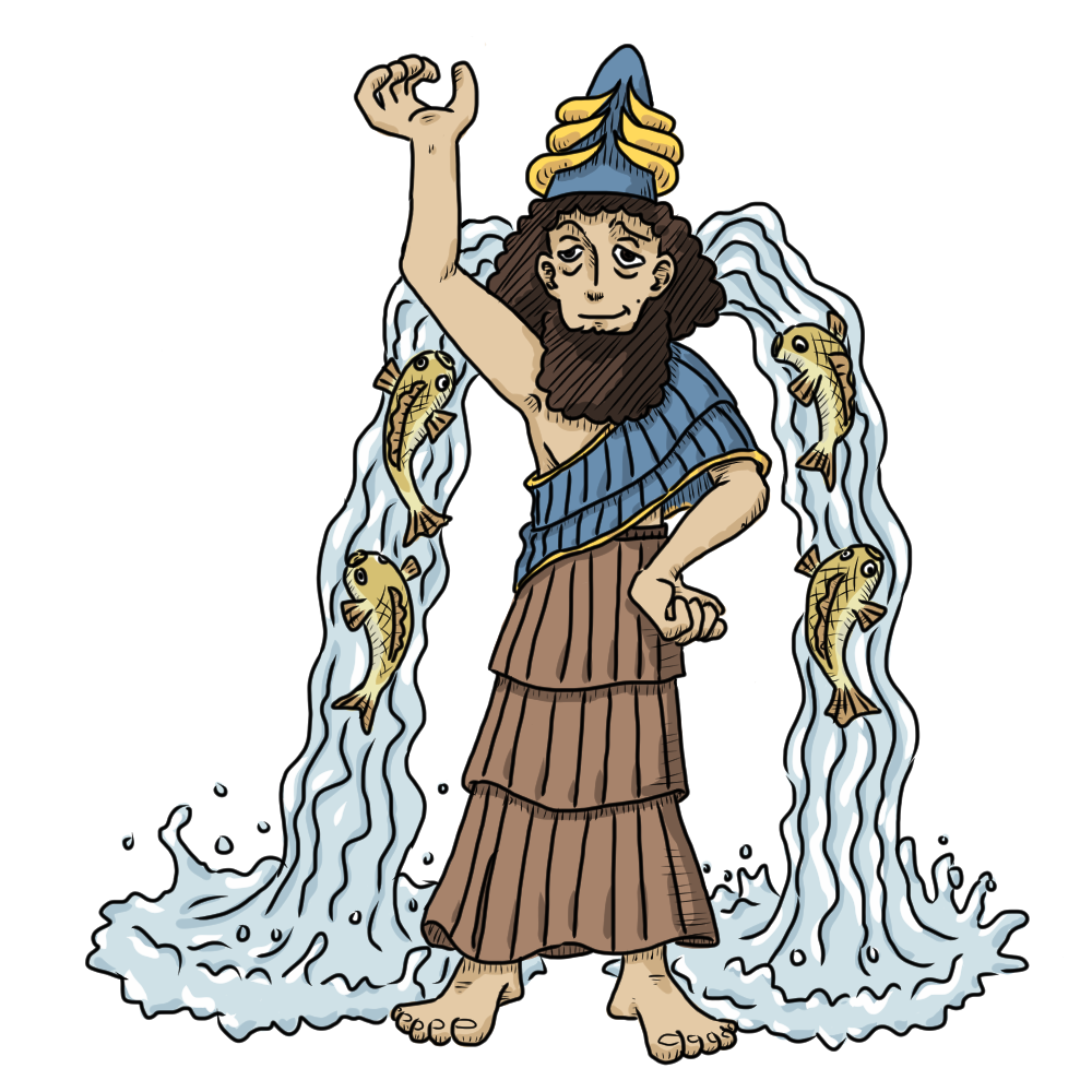 エンキのイラスト