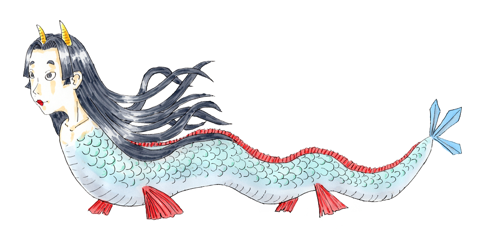 ジンジャヒメのイラスト