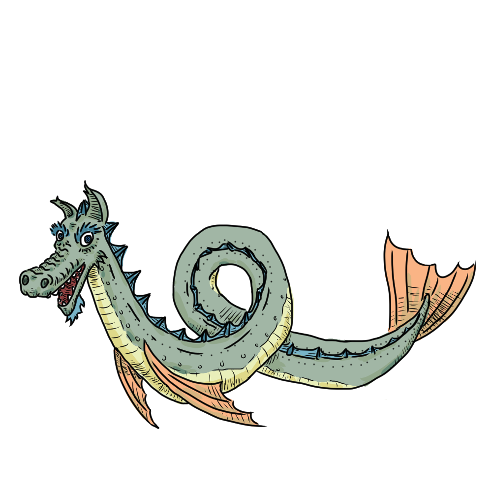 ケートスのイラスト