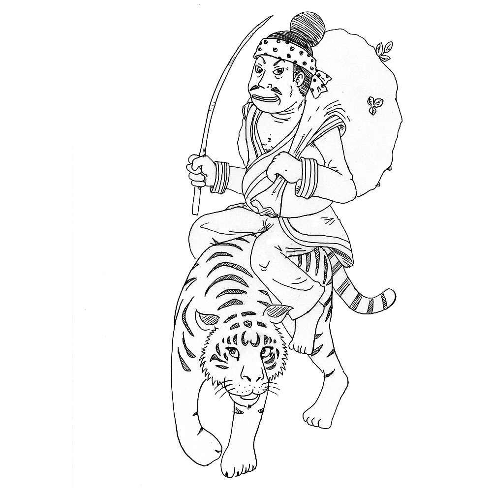 マウン・ポ・トゥ・ナッのイラスト