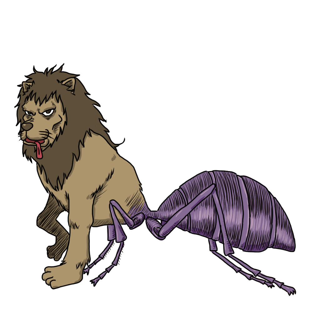 ミュルメーコレオーンのイラスト