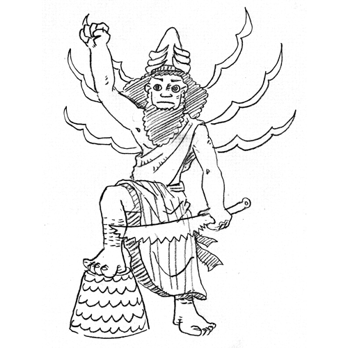 ウトゥのイラスト