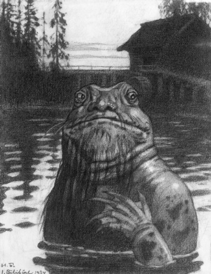 ビリービンが描いたヴォジャノーイ